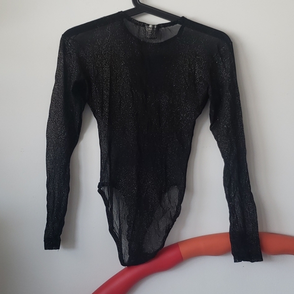 Vintage Sheer black bodysuit - Picture 6 of 8